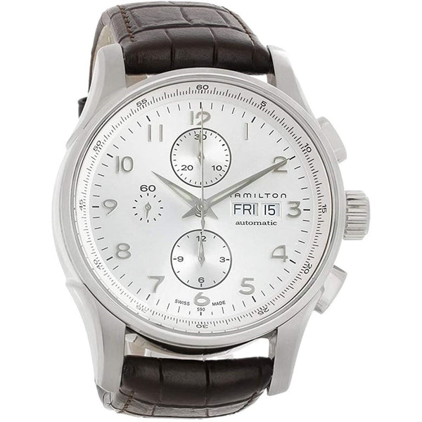 Hamilton Men's H32716859 Jazzmaster Chronograph Brown Leather Watch