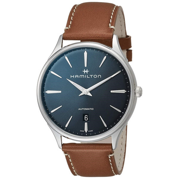 Hamilton Women's H38525541 Jazzmaster Automatic Brown Leather Watch