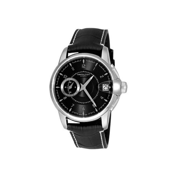 Hamilton Men's H40615735 Timeless Classic Railroad Black Leather Watch