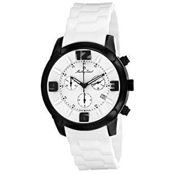 Mathey-Tissot Men's H511CHBL Classic Chronograph White Stainless Steel Watch