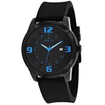 Mathey-Tissot Men's H511NBUB Classic Black Rubber Watch