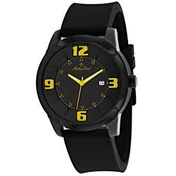 Mathey-Tissot Men's H511NJB Classic Black Rubber Watch
