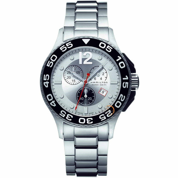 Hamilton Men's H64512152 Khaki Navy Scuba Chronograph Stainless Steel Watch