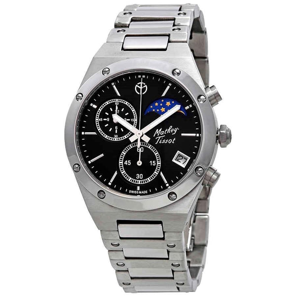 Mathey-Tissot Men's H680CHAN Elisir Chronograph Stainless Steel Watch