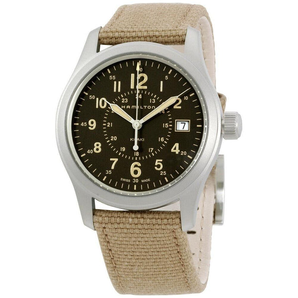 Hamilton Men's H68201993 Khaki Field Beige Nylon Watch