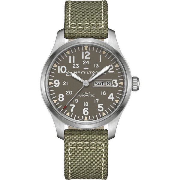 Hamilton Men's H70535081 Khaki Field Green Textile Watch