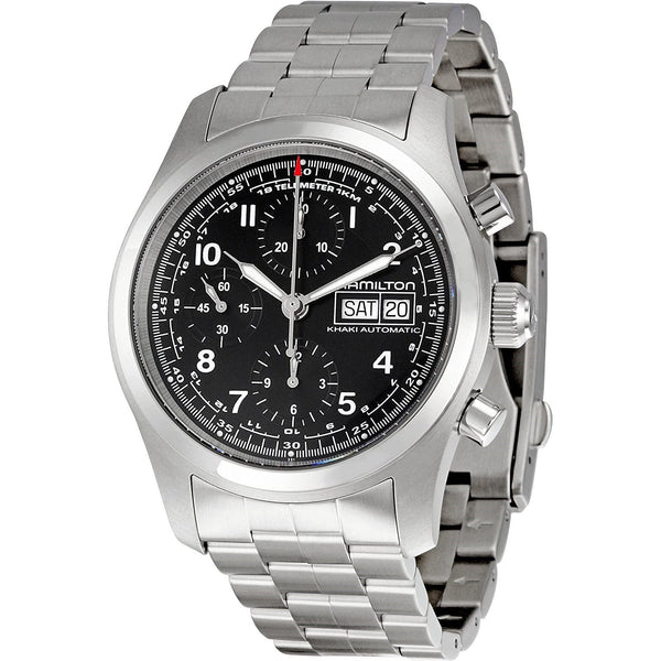 Hamilton Men's H71516137 Khaki Field Chronograph Stainless Steel Watch