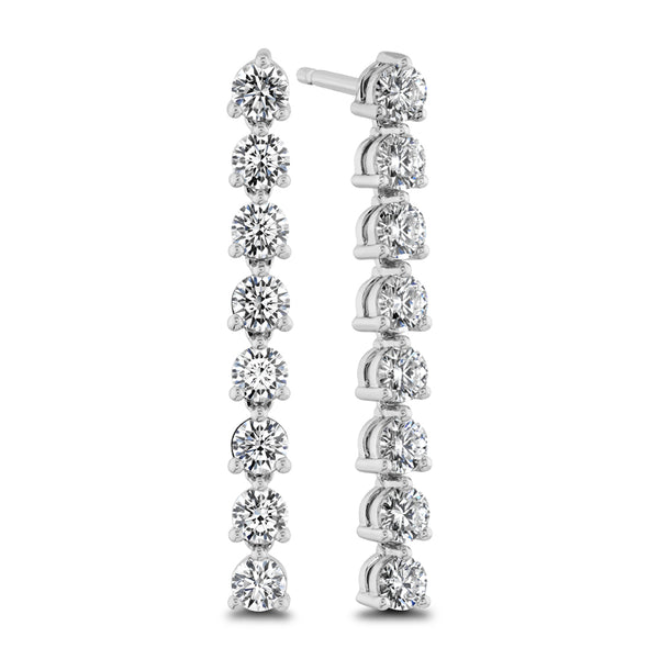 Hearts on Fire Cascade Small Stiletto Earrings