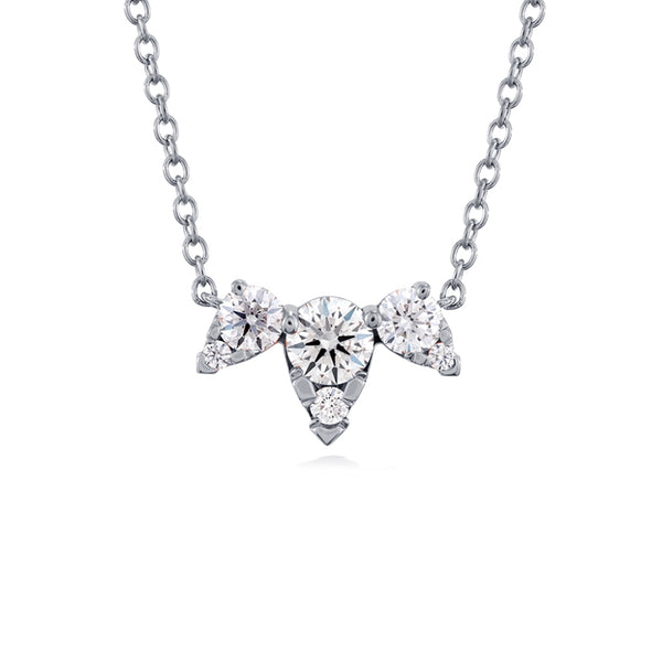 Hearts On Fire Aerial Triple Diamond Necklace