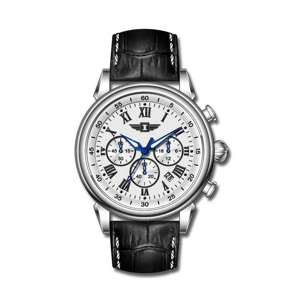 Invicta Men's IBI-90242-002 I by Invicta Black Leather Watch