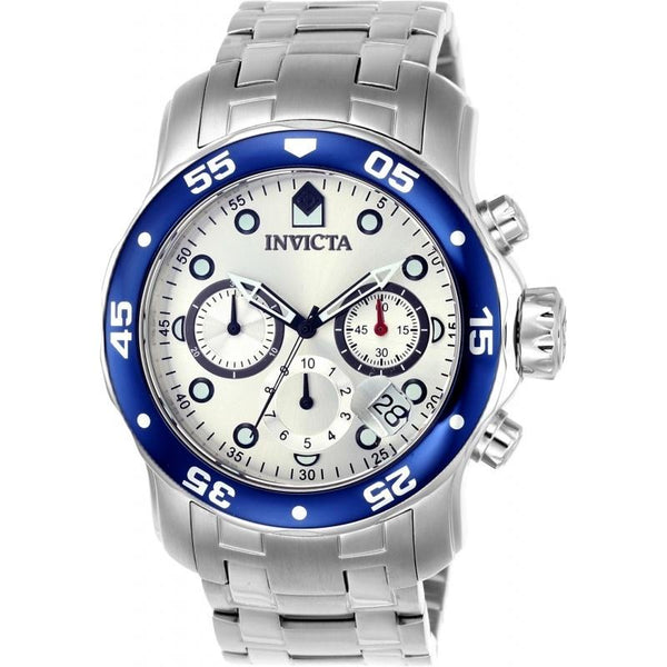 Invicta Men's ILE0070A Pro Diver Scuba Stainless Steel Watch