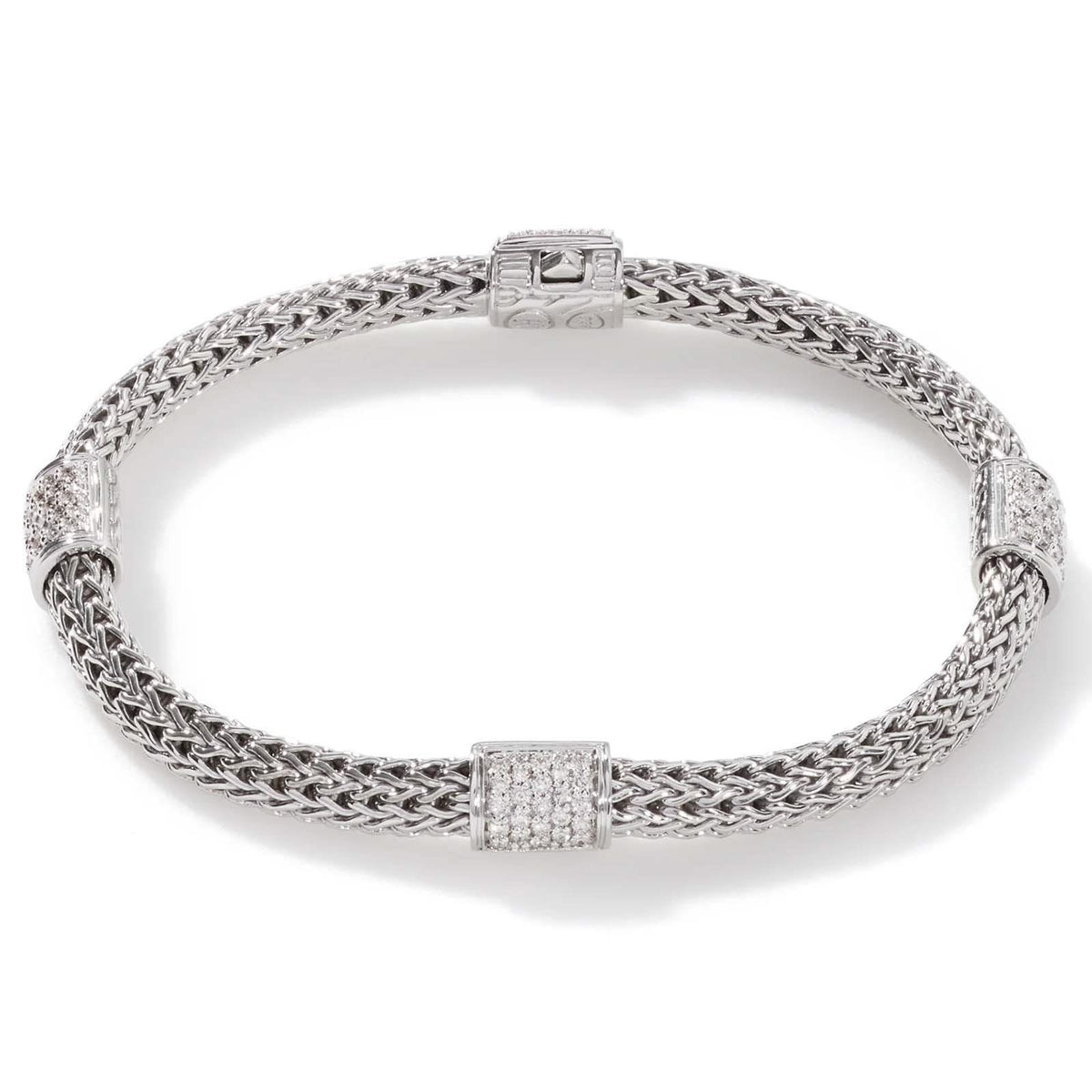 JOHN HARDY Icon Diamond Four-Station Bracelet