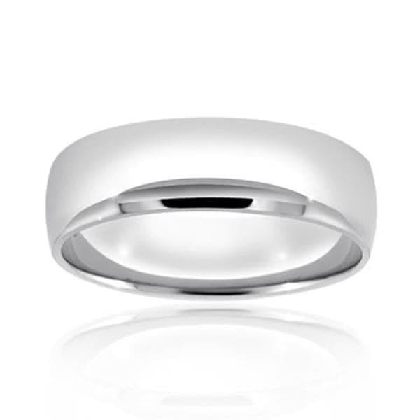 6mm Platinum Wedding Band