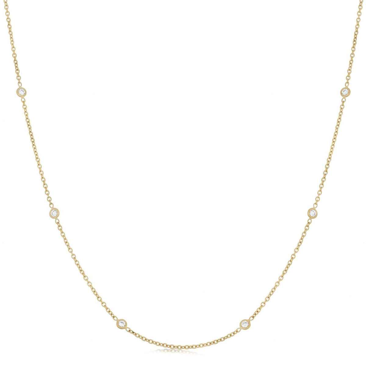 PENNY PREVILLE Diamond Eyeglass Chain