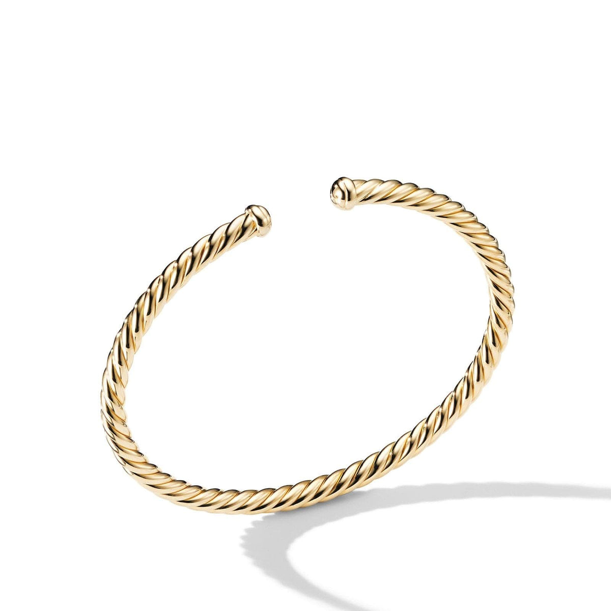 DAVID YURMAN Cable Flex Bracelet in 18K Yellow Gold, 4mm