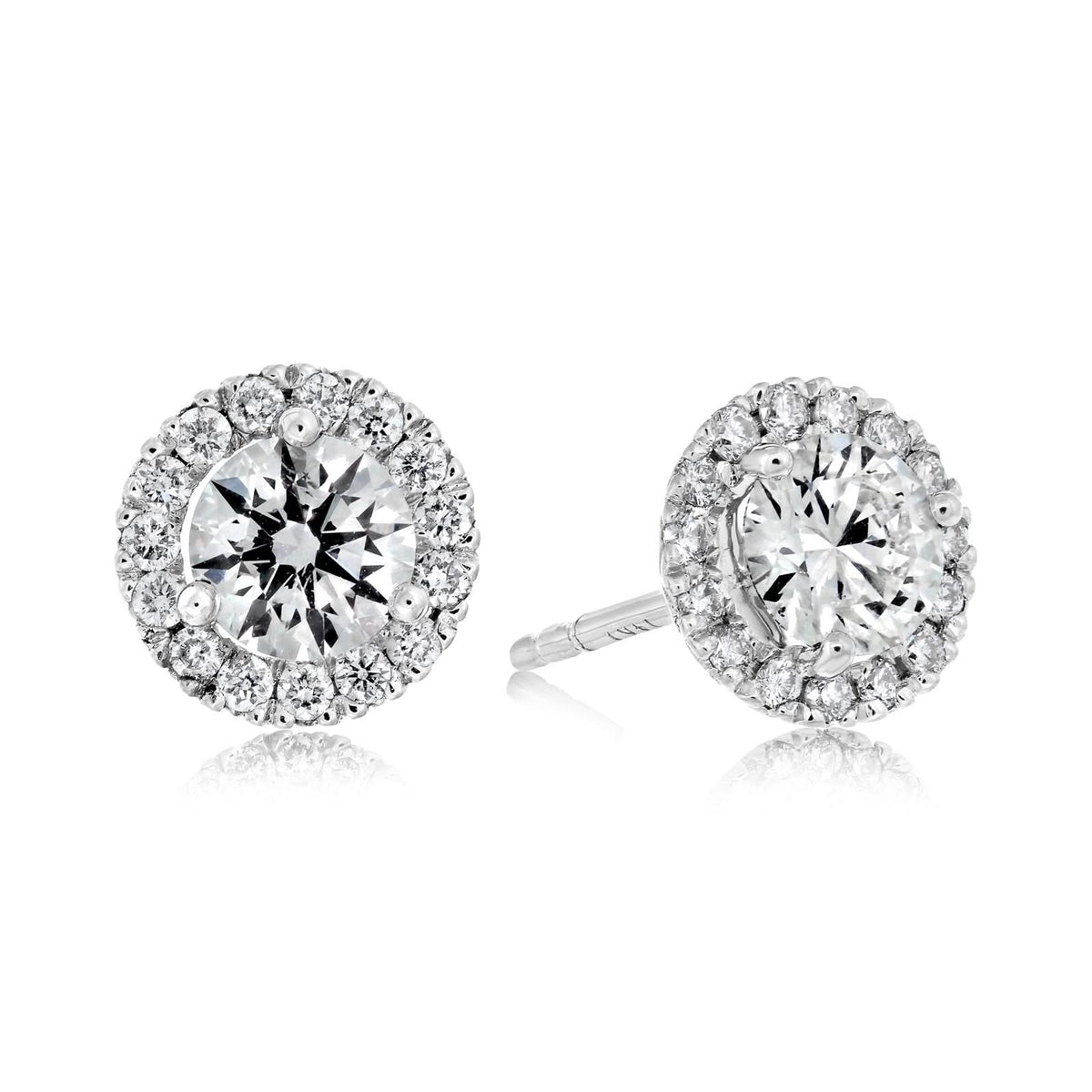 3/4 Carat Diamond Margarita Studs