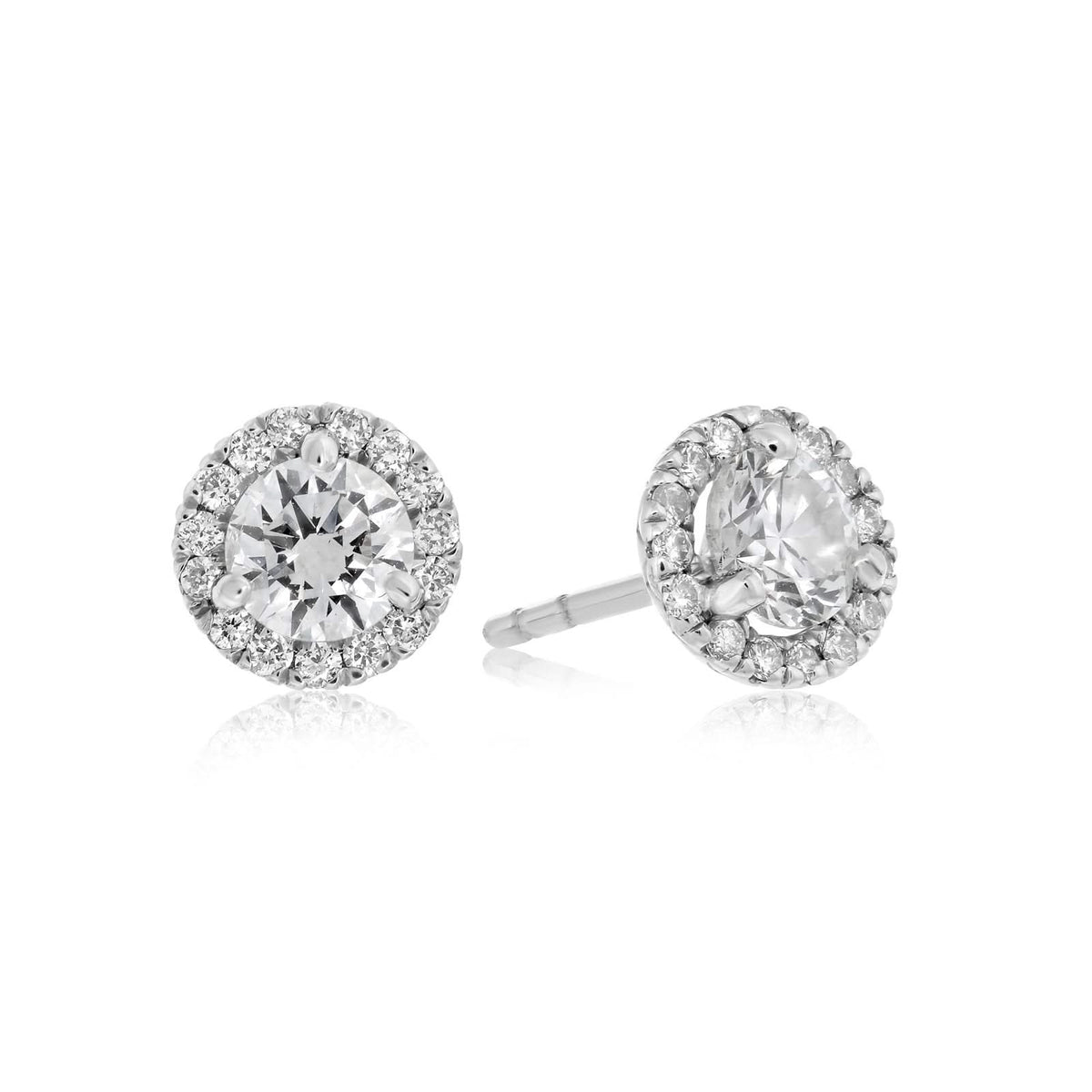 1/2 Carat Diamond Margarita Stud Earrings