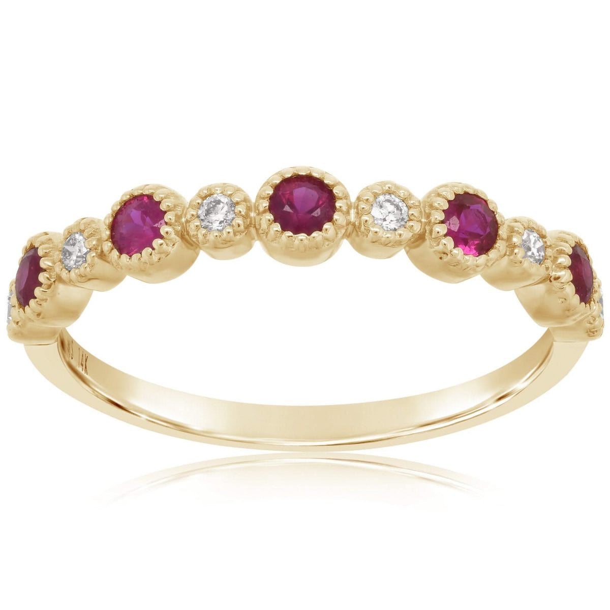 MY STORY Ruby & Diamond Ring