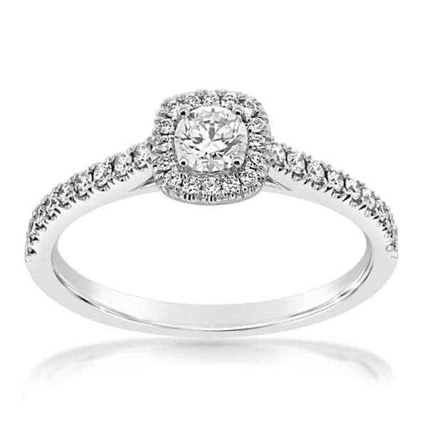 Complete .50 Carat Diamond Engagement Ring