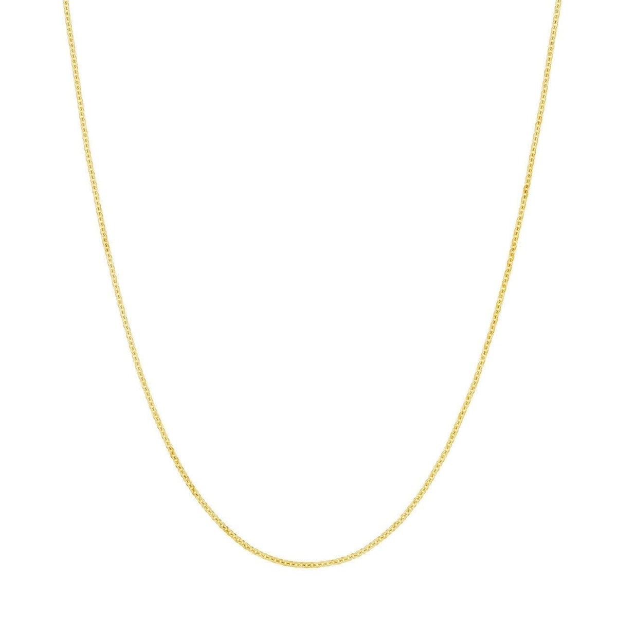 Yellow Gold 20" 1.05mm Cable Chain
