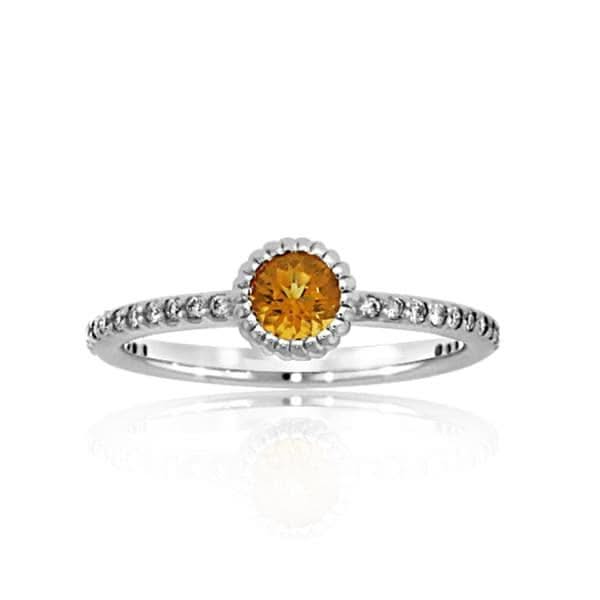 Citrine Stack Ring