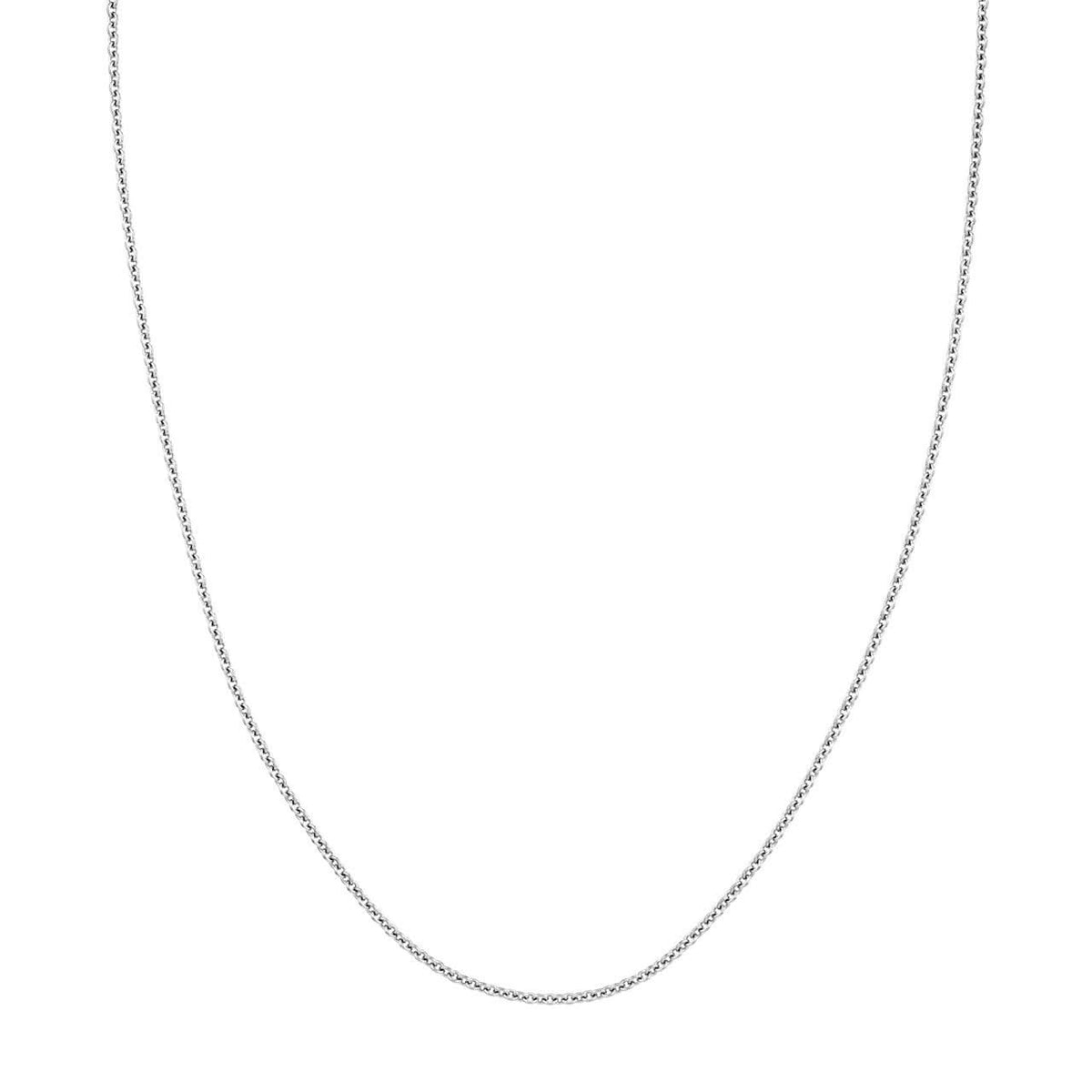 Silver 24" Cable Chain