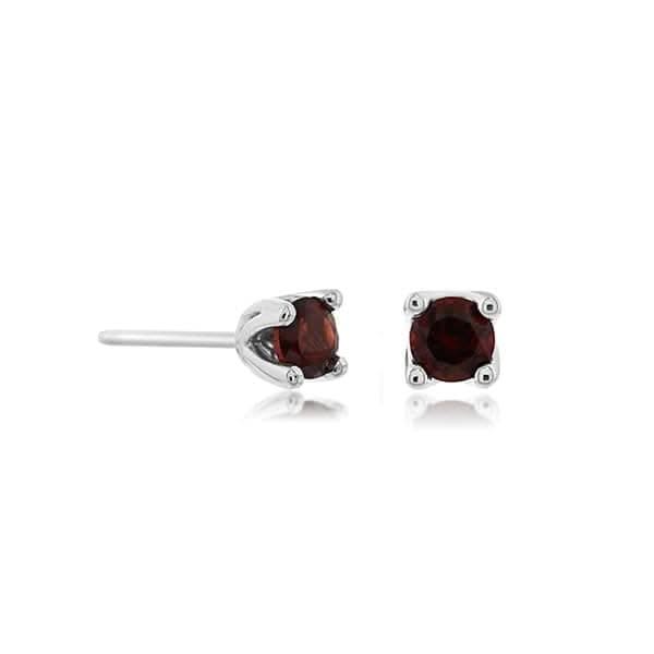 Garnet Stud Earrings