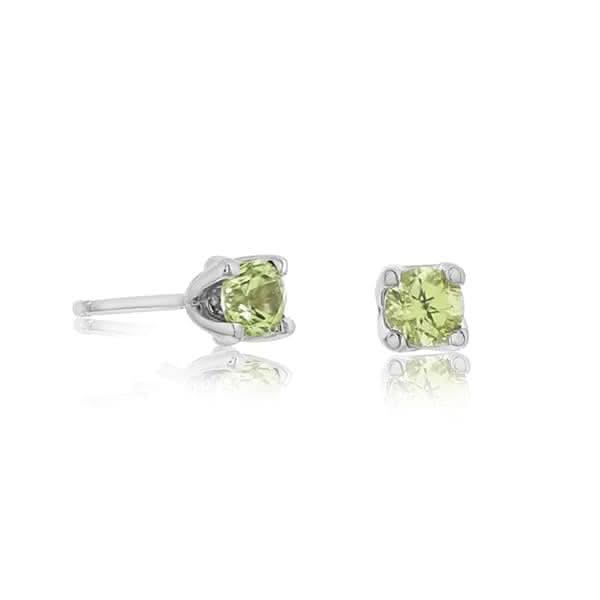 Peridot Studs