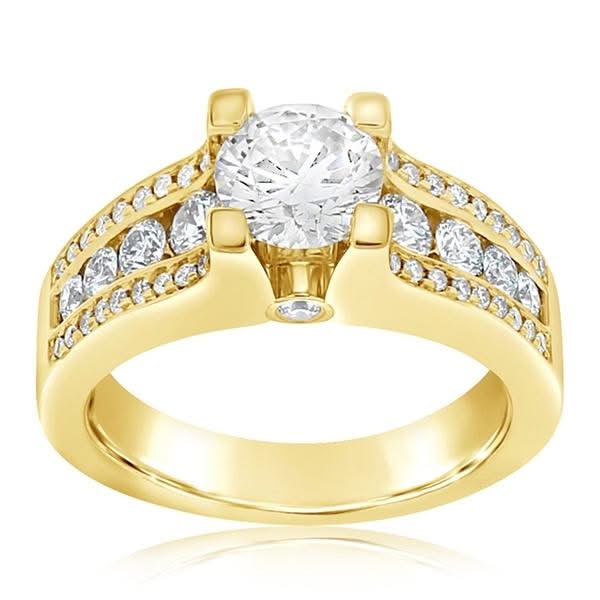 Channel Set Diamond Setting