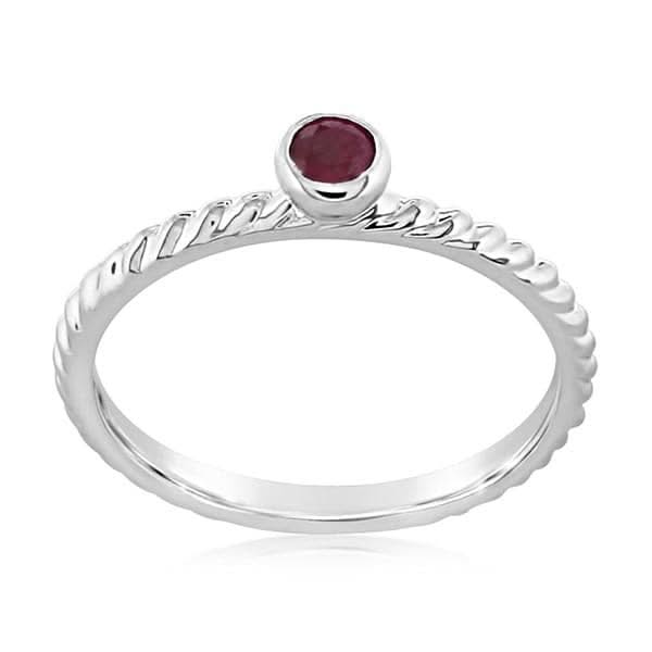 Ruby Stack Ring