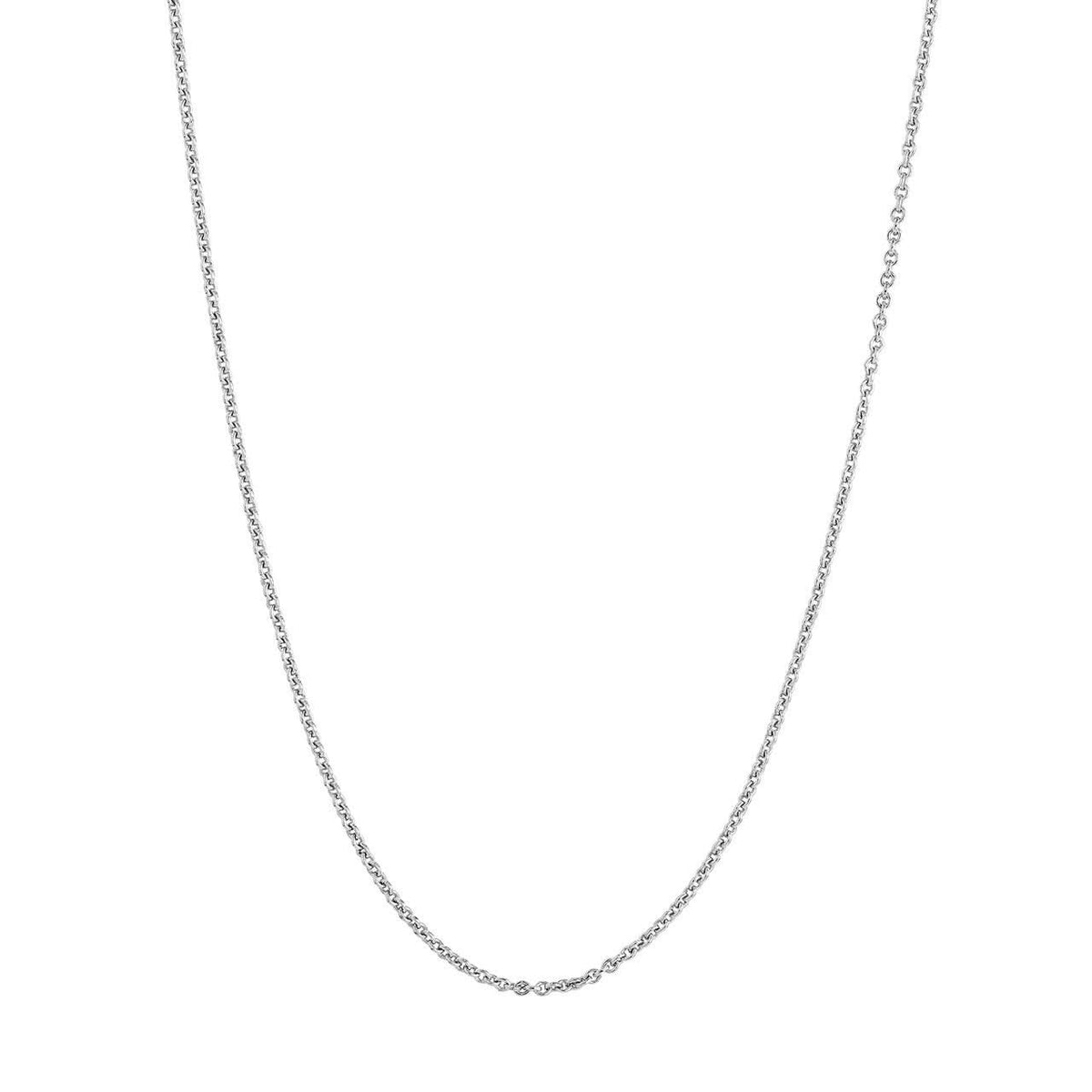 Silver 16" 1.05mm Cable Chain