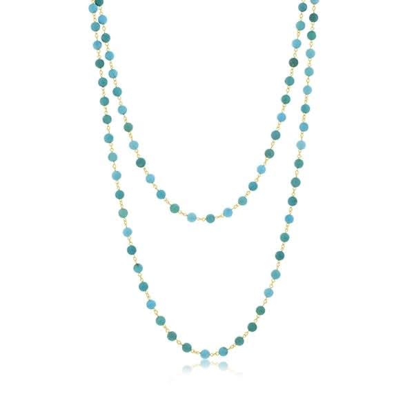 Turquoise Beaded Necklace