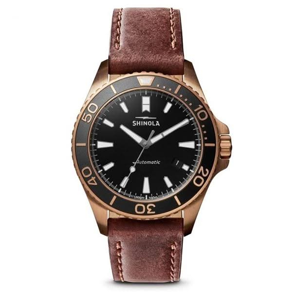SHINOLA Bronze Monster 43mm Watch