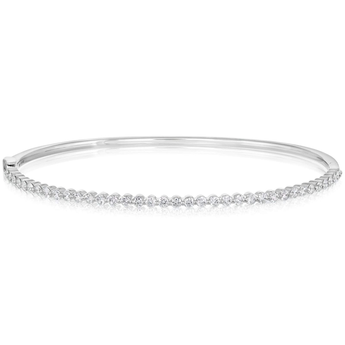 1/2 Carat Diamond Bangle Bracelet