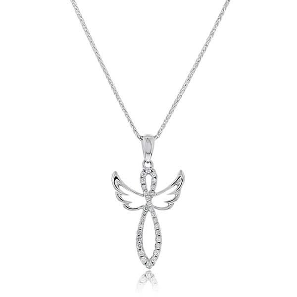 Diamond Angel Necklace