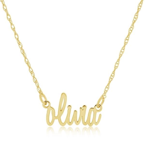Cursive Name Necklace