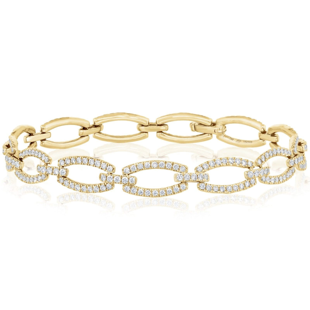 KWIAT Diamond Oval Link Bracelet