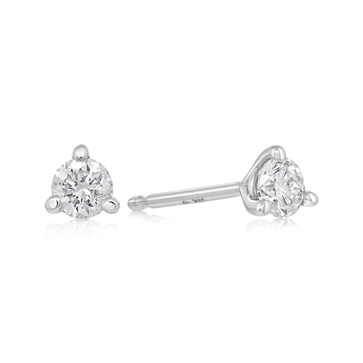 1/4 Carat Diamond Stud Earrings