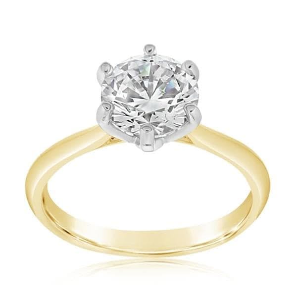PRECISION SET Solitaire Engagement Ring Setting