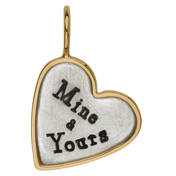 HEATHER B. MOORE Mine & Yours Heart Charm