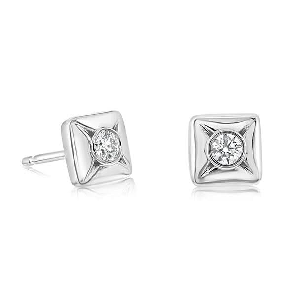 Icon Diamond Stud Earrings