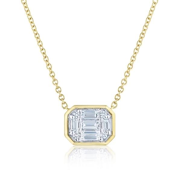 KWIAT Sunburst Diamond Necklace
