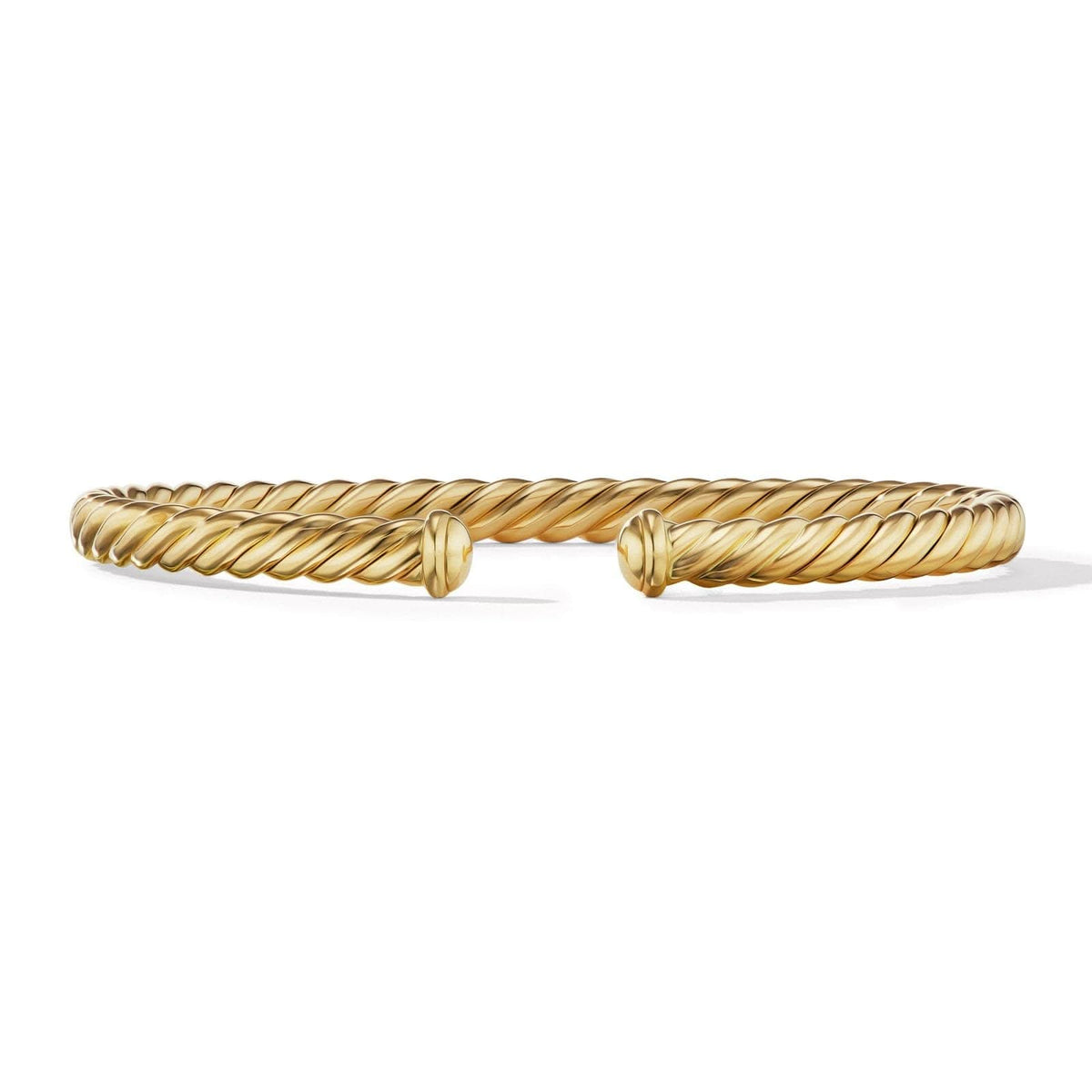 DAVID YURMAN Modern Oval Cablespira® Bracelet in 18K Yellow Gold, 4.5mm