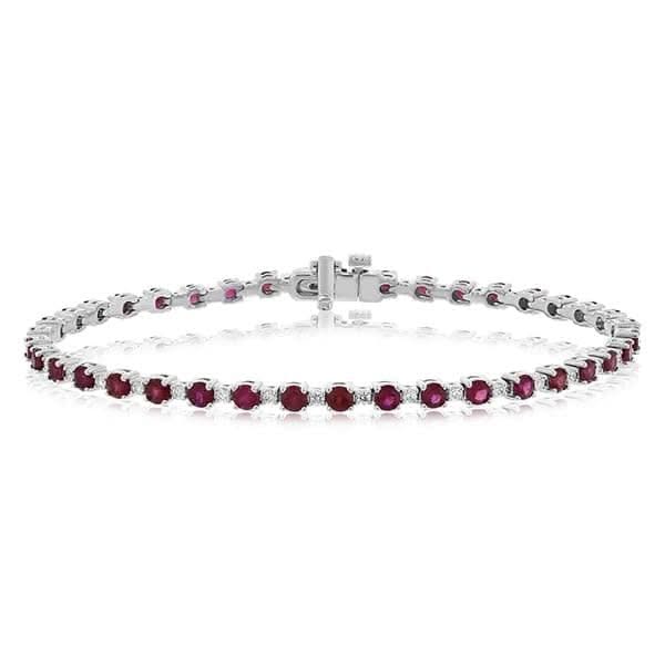Ruby & Diamond Bracelet