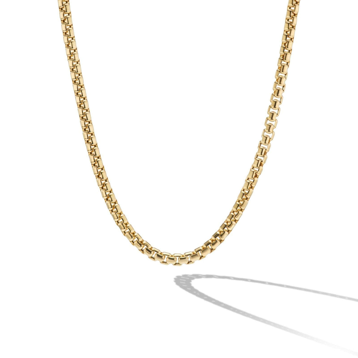 DAVID YURMAN Small Box Chain in 18K Gold, 2.7mm