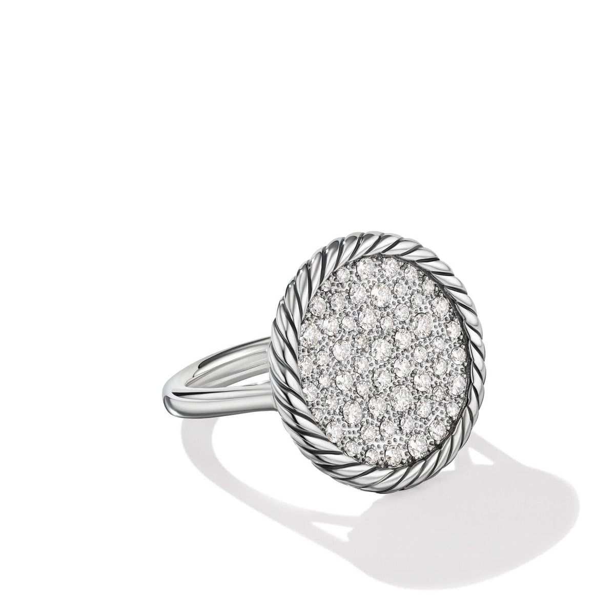 DAVID YURMAN DY Elements® Ring in Sterling Silver with Diamonds, 21.2mm