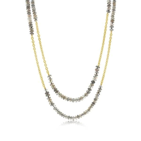 Labradorite Chain Necklace