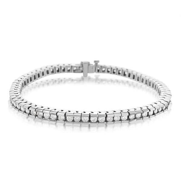 3 Carat Diamond Channel Set Bracelet