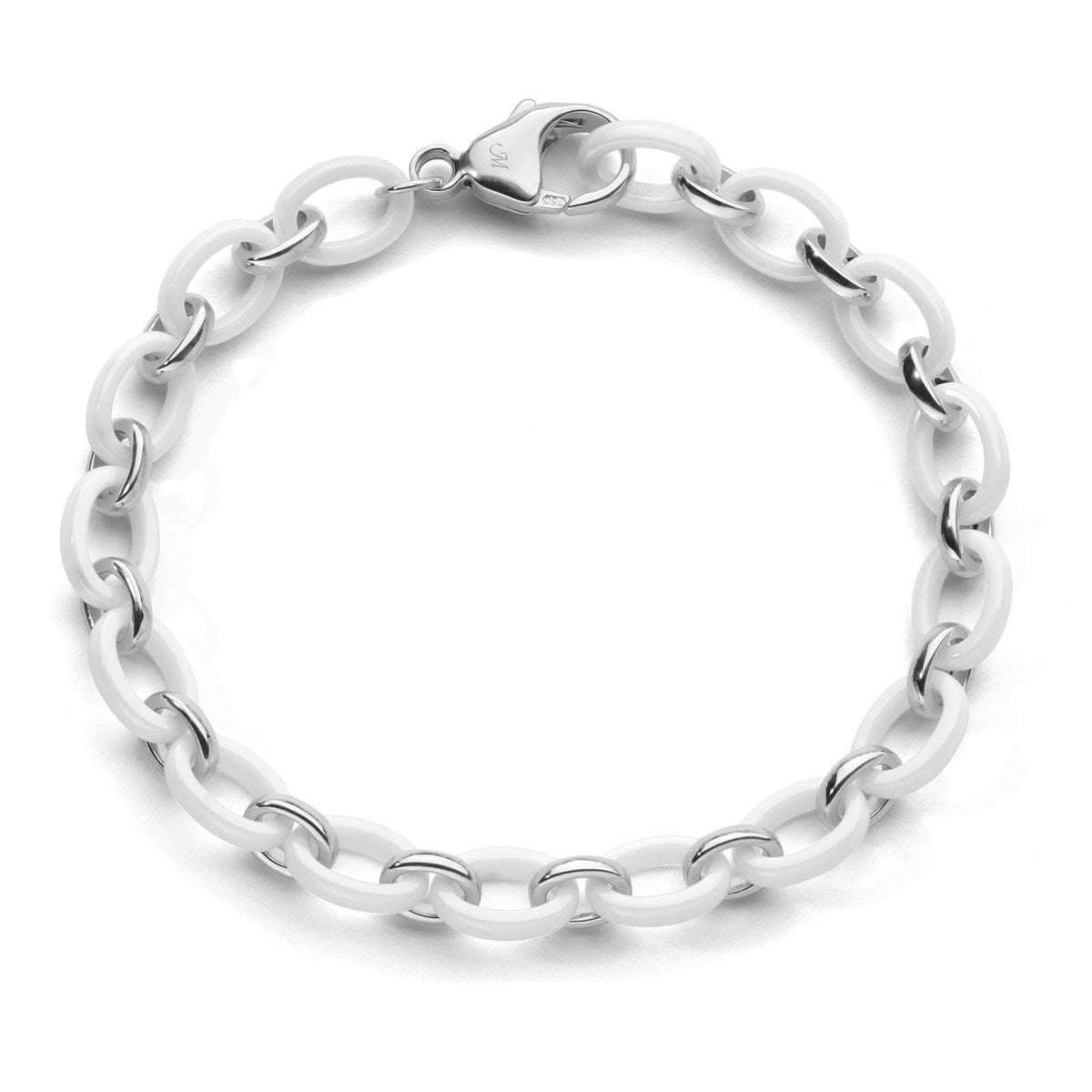 MONICA RICH KOSANN "Audrey" White Ceramic Bracelet