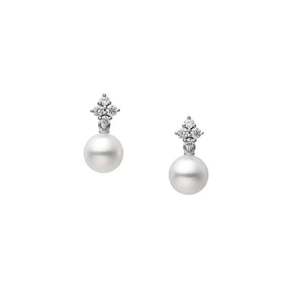 MIKIMOTO Akoya Pearl Drop Earrings